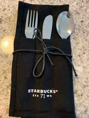 Starbucks Travel Silverware Set - Brand New - Never Used - Sold on eBay Jun, 10th 2019 for $15.00