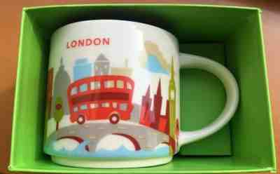 Discount! Starbucks London Mug YAH You Are Here England Britain New Display Samp - Sold on eBay Jun, 10th 2019 for $49.99