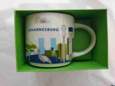 Starbucks mug Johannesburg, You Are Here  - Sold on eBay Jun, 10th 2019 for $45.00