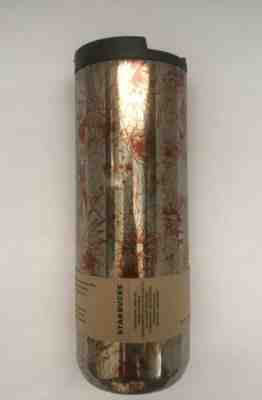 NEW STARBUCKS DESSERT FLORAL STAINLESS STEEL VACUUM INSULATED TUMBLER 16 fl oz - Sold on eBay Jun, 10th 2019 for $29.95