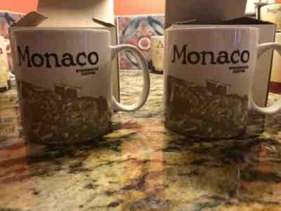 MONACO Starbucks Mug, Red - Global Icon City Collector Series SKU - Sold on eBay Jun, 10th 2019 for $42.00