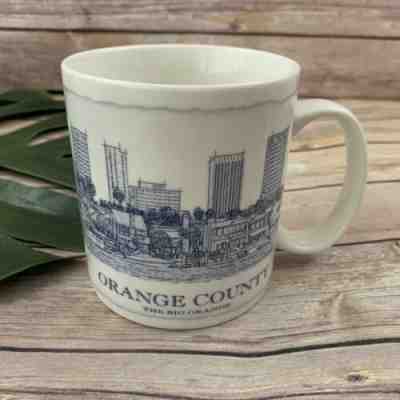 Starbucks Architect Series Orange County Coffee Mug White Blue City Skyline Cup - Sold on eBay Jun, 10th 2019 for $17.59