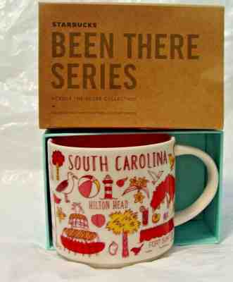 STARBUCKS BEEN THERE SERIES SOUTH CAROLINA 14 OZ COFFEE MUG NIB THE RICE STATE - Sold on eBay Jun, 10th 2019 for $20.00