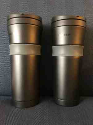 New Set Of 2 Starbucks Travel Double Wall SS Tumbler - Sold on eBay Jun, 10th 2019 for $39.99