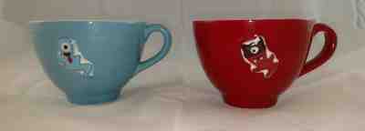 Starbucks 2006 BOO raised 3D Halloween ghost coffee swirl design mug set of 2  - Sold on eBay Jun, 10th 2019 for $29.99