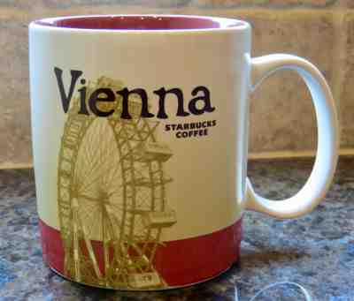 NWT Starbucks VIENNA Austria Global Icon City Collector Series Mug with SKU - Sold on eBay Jun, 10th 2019 for $99.99