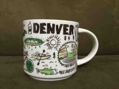 DENVER Starbucks  Coffee 2018 "Been There" Series Collectable Cup, 14 oz New - Sold on eBay Jun, 10th 2019 for $24.00
