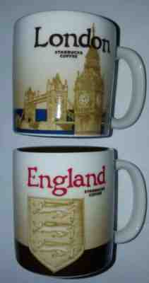 Starbucks London & England 3 Oz Espresso Coffee Mini Mugs Cups - Sold on eBay Jun, 10th 2019 for $15.00
