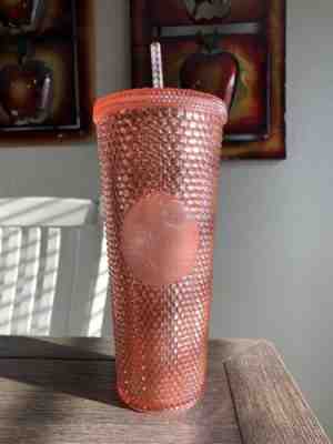 Starbucks Rose Gold Crystal Like Tumbler. SHINY!!! - Sold on eBay Jun, 10th 2019 for $27.00