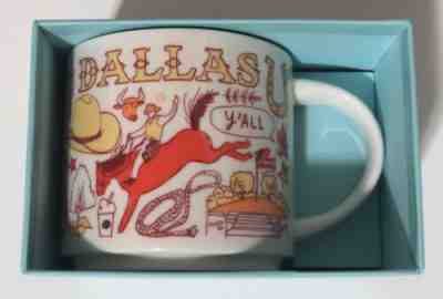 NEW!!  Starbucks DALLAS Been There 14 Oz mug (in box with SKU) - Sold on eBay Jun, 10th 2019 for $17.95