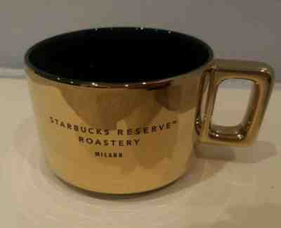 Starbucks Reserve Roastery Milano Milan Coffee Mug Gold 12oz NEW - Sold on eBay Jun, 10th 2019 for $32.00