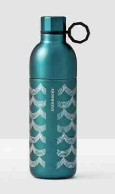 NEW 2017 Starbucks Siren Scales Two-Pieces Stainless Steel Water Bottle Tumbler - Sold on eBay Jun, 9th 2019 for $24.99