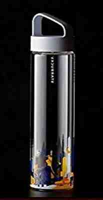 STARBUCKS "You Are Here" NEW YORK (18.5 Oz) GLASS WATER BOTTLE *BRAND NEW!! - Sold on eBay Jun, 9th 2019 for $19.95