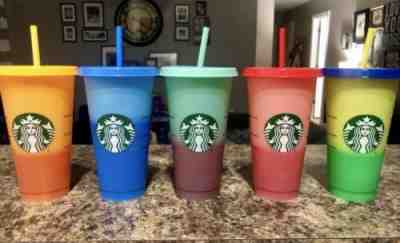 Starbucks Color Changing Cups - Sold on eBay Jun, 9th 2019 for $50.00