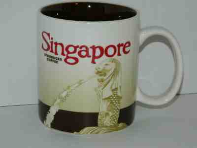 Starbucks Singapore Global Icon Series Coffee Mug 2011 16oz Cup USED The Merlion - Sold on eBay Jun, 9th 2019 for $23.99