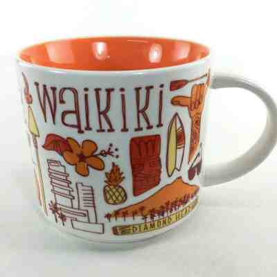 Starbucks Waikiki Hawaii 2018 Been There Series 14 Oz Ceramic Cup Mug - Sold on eBay Jun, 9th 2019 for $24.99