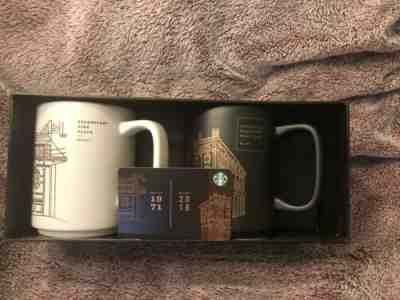 New! Starbucks Seattle & Milano Mug Set. Includes Free Starbucks Milan Gift Card - Sold on eBay Jun, 9th 2019 for $24.00