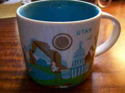 Starbucks Utah “You Are Here” YAH Collection Coffee Mug Tea Cup  - Sold on eBay Jun, 9th 2019 for $18.50