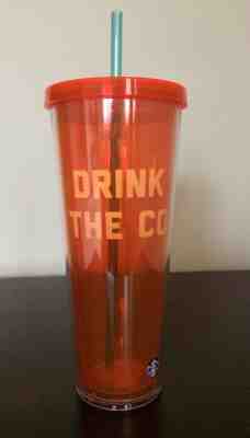 NEW STARBUCKS 24 oz “Drink All The Coffee”  Tumbler  - Sold on eBay Jun, 9th 2019 for $23.83