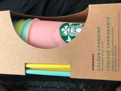 Starbucks COLOR CHANGING Cold Cups Red SINGLE CUP - Sold on eBay Jun, 9th 2019 for $20.00