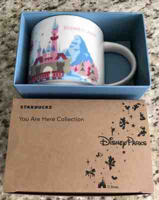 Original Starbucks Coffee Disneyland You Are Here Mug Disney Parks NEW ORIGINAL - Sold on eBay Jun, 9th 2019 for $72.99