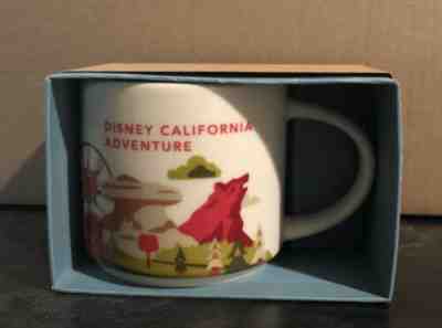 Starbucks You Are Here Mug Disney California Adventure SKU sticker attached - Sold on eBay Jun, 9th 2019 for $17.50