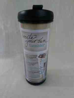 STARBUCKS 2007 COFFEE MUG 16 OZ INSULATED TRAVEL CREATE YOUR OWN TUMBLER - Sold on eBay Jun, 9th 2019 for $16.50
