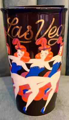 Starbucks Local Collection Ceramic LAS VEGAS Showgirl Tumbler 2017 FREE SHIPPING - Sold on eBay Jun, 9th 2019 for $30.00