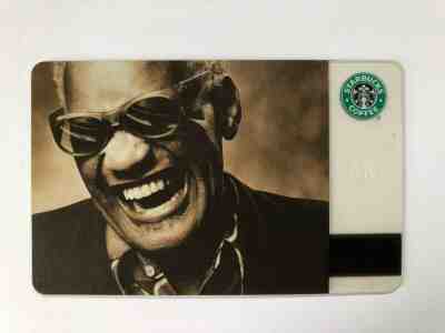 Starbucks RAY CHARLES Gift Card - Original 2004 - Used $0 Balance No Value - Sold on eBay Jun, 9th 2019 for $15.00