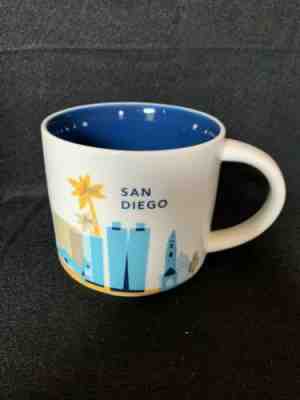 Starbucks San Diego "You Are Here" Collection 14oz Coffee Mug Cup  - Sold on eBay Jun, 9th 2019 for $22.50