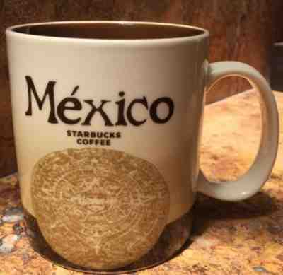 Starbucks 2016 MEXICO 16 Oz Mug    - Sold on eBay Jun, 9th 2019 for $19.95