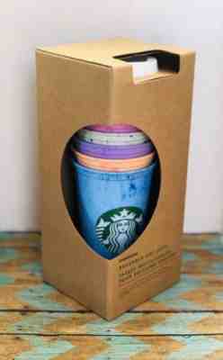 New Starbucks Color Marble Reusable Hot Cups Summer 2019 Limited Edition LTD - Sold on eBay Jun, 9th 2019 for $25.00