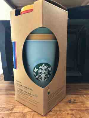 starbucks color changing cups, 5 cups, 5 lids, 5straws - Sold on eBay Jun, 9th 2019 for $50.00