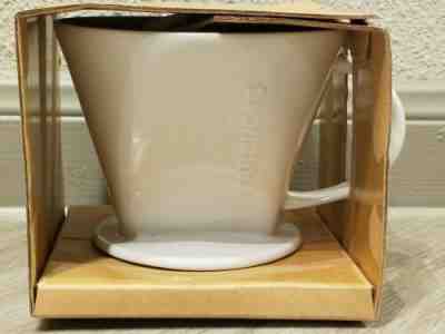 New Starbucks Ceramic Brew By The Cup by Melitta Pour-Over Coffee Brewing System - Sold on eBay Jun, 9th 2019 for $30.00