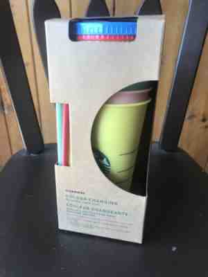 Limited Edition Starbucks Color Changing Cold Cups/with Straws. - Sold on eBay Jun, 9th 2019 for $70.00