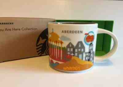 Starbucks Aberdeen Mug YAH Scotland Buttery Rig UK Coffee Cup You Are Here New - Sold on eBay Jun, 8th 2019 for $59.99