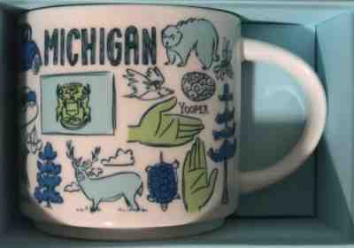 NEW!! Starbucks MICHIGAN Been There Series 14Oz Mug (in box with SKU) - Sold on eBay Jun, 8th 2019 for $17.00
