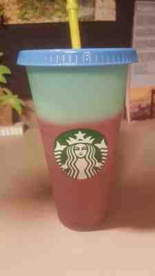 Starbucks COLOR CHANGING CUP- Arctic to Raspberry - Sold on eBay Jun, 8th 2019 for $21.99