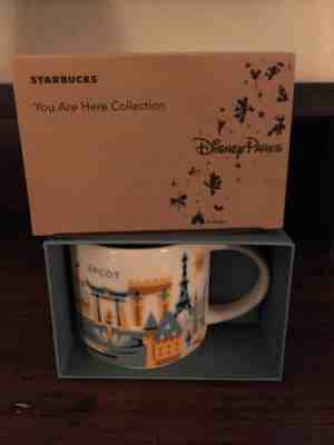 NEW Disney World Parks Starbucks EPCOT YOU ARE HERE Coffee Tea Mug Box - Sold on eBay Jun, 8th 2019 for $18.00