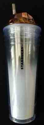 Starbucks 2012 Tumbler Copper Dome 24oz New  - Sold on eBay Jun, 8th 2019 for $19.95
