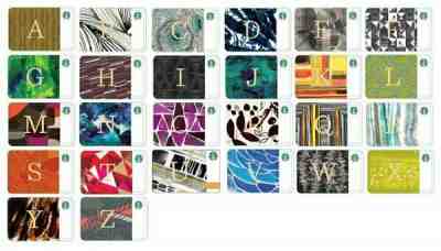 New 2017 Starbucks Taiwan Alphabet Letters A to Z 26-Card Set w/o Sleeve or Case - Sold on eBay Jun, 8th 2019 for $36.95