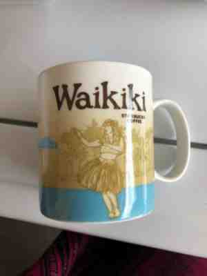 Starbucks Waikiki Coffee Mug Cup 16oz Collection - Sold on eBay Jun, 8th 2019 for $16.50