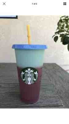 Starbucks COLOR CHANGING cold Cup 24 Oz. Single Color ARCTIC RASPBERRY - Sold on eBay Jun, 8th 2019 for $15.00