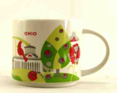 2015 Starbucks Coffee Ohio Mug You are Here Collection - Sold on eBay Jun, 8th 2019 for $15.00