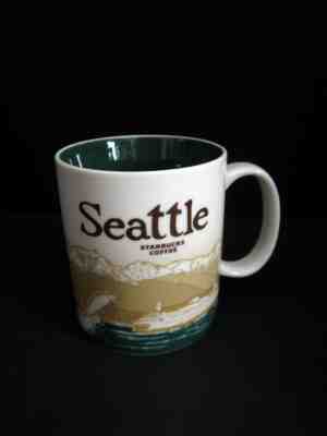 Starbucks 2011 Seattle 16 oz Collector Series Global Icon Mug - Sold on eBay Jun, 8th 2019 for $19.50