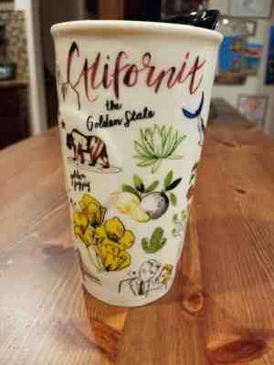 LIMITED EDITION STARBUCKS 2016 California 10 Oz Ceramic Tumbler Mug NEW - Sold on eBay Jun, 8th 2019 for $26.00