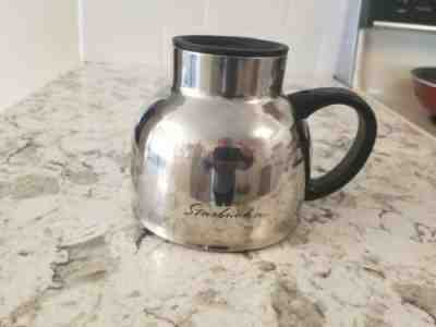 Starbucks Stainless Steel With Mirror Finish Chubby Mug, 16 oz  - Sold on eBay Jun, 8th 2019 for $24.99