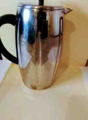 STARBUCKS 2003 BARISTA LARGE STAINLESS STEEL FRENCH COFFEE PRESS MAKER POT 32 OZ - Sold on eBay Jun, 8th 2019 for $15.97