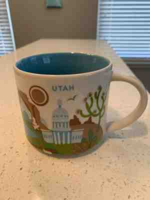 Starbucks Utah You Are Here Coffee Mug Cup 14 Oz Collection 2016 - Sold on eBay Jun, 8th 2019 for $20.50