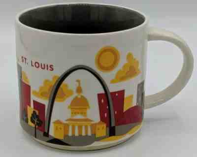 Starbucks St Louis You Are Here Collection Coffee Cup Mug 14 oz - Sold on eBay Jun, 8th 2019 for $18.99